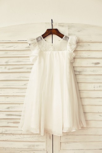 Princessly.com-K1000164-Ivory Chiffon Ruffle Cap Sleeves Flower Girl Dress-20