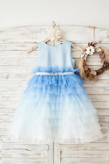 Princessly.com-K1004041-Ombre Blue Glittering Tulle Cupcake Wedding Flower Girl Dress-20