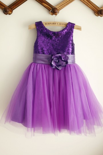 Princessly.com-K1003967-Ivory/Purple/Gold Sequin Tulle Flower Girl Dress with matching sash/flower-20