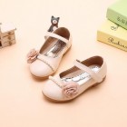 Princessly.com-K1003941-Ivory/Pink/Blue Leather Pearl Flower Girl Shoes Wedding Princess Party Shoes-01